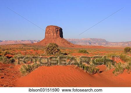 "Rock formation, desert, Monument Valley Navajo Tribal Park, Utah, United States, North America" View Large Photo Image Stock Image - "Rock formation, desert, Monument Valley Navajo Tribal Park, Utah, United States, North America". Fotosearch
