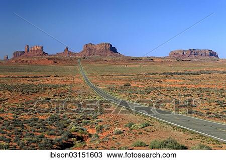 "Rock formations, desert, Monument Valley Navajo Tribal Park, Utah, United States, North America" View Large Photo Image Stock Image - "Rock formations, desert, Monument Valley Navajo Tribal Park, Utah, United States, North America". Fotosearch