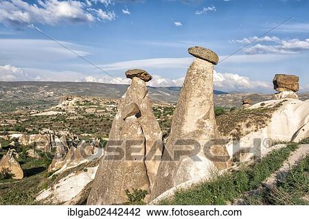 "Rock formations, Fairy Chimneys, Urgup, Unesco World Heritage Site, National Park, Cappadocia, Anatolia, Turkey, Asia" View Large Photo Image Stock Image - "Rock formations, Fairy Chimneys, Urgup, Unesco World Heritage Site, National Park, Cappadocia, Anatolia, Turkey, Asia". Fotosearch