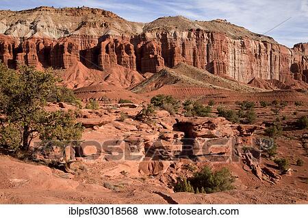 "Rock formations in Capitol Reef National Park, Capitol Reef National Park, Utah, United States, North America" View Large Photo Image Stock Photo - "Rock formations in Capitol Reef National Park, Capitol Reef National Park, Utah, United States, North America". Fotosearch