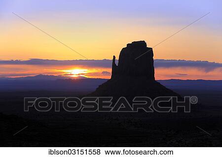 "Rock formations in silhouette at sunrise, Utah, United States, North America" View Large Photo Image Stock Photo - "Rock formations in silhouette at sunrise, Utah, United States, North America". Fotosearch