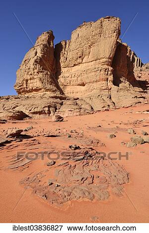 "Rock towers and sand dunes at the Cirque, Tadrart region, Tassili n’Ajjer National Park, Unesco World Heritage Site, Algeria, Sahara, North Africa, Africa" View Large Photo Image Stock Photo - "Rock towers and sand dunes at the Cirque, Tadrart region, Tassili n’Ajjer National Park, Unesco World Heritage Site, Algeria, Sahara, North Africa, Africa". Fotosearch
