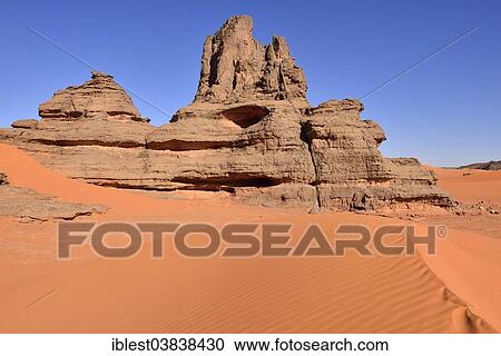 "Rock towers in the sand dunes of Tin Merzouga, Tadrart region, Tassili n'Ajjer National Park, Unesco World Heritage Site, Algeria, Sahara, North Africa, Africa" View Large Photo Image Stock Image - "Rock towers in the sand dunes of Tin Merzouga, Tadrart region, Tassili n'Ajjer National Park, Unesco World Heritage Site, Algeria, Sahara, North Africa, Africa". Fotosearch