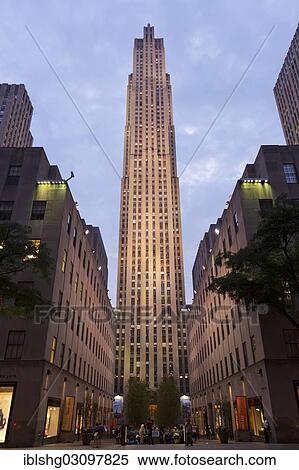 Stock Photography - "Rockefeller Center, Manhattan, New York City, New York, United States, North America". Fotosearch