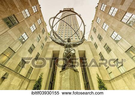 Stock Photography - "Rockefeller Center, New York City, New York, United States, North America". Fotosearch