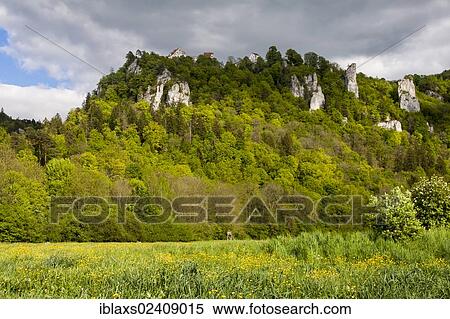 "Rocks in the Danube Valley and Burg Wildenstein Castle, Leibertingen, Baden-Wuerttemberg, Germany, Europe" View Large Photo Image Stock Photography - "Rocks in the Danube Valley and Burg Wildenstein Castle, Leibertingen, Baden-Wuerttemberg, Germany, Europe". Fotosearch