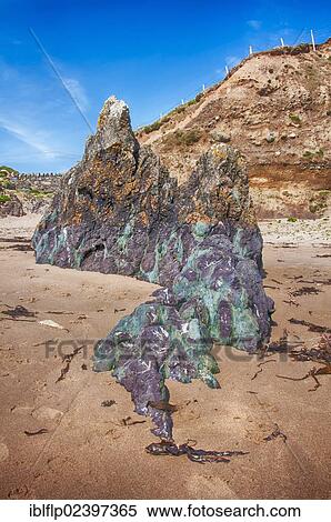 "Rocks on beach, Porth Oer, Whisting Sands, Lleyn Peninsula, Gwynedd, Wales, United Kingdom, Europe" View Large Photo Image Stock Photography - "Rocks on beach, Porth Oer, Whisting Sands, Lleyn Peninsula, Gwynedd, Wales, United Kingdom, Europe". Fotosearch