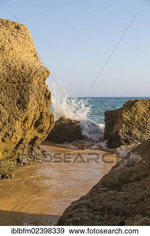 "Rocks on the coast, beach Praia da Gale, Albufeira, Algarve, Portugal, Europe" View Large Photo Image Stock Photo - "Rocks on the coast, beach Praia da Gale, Albufeira, Algarve, Portugal, Europe". Fotosearch