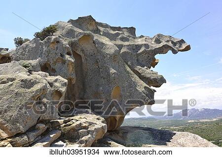 "Rocks Roccia dell 'Orso, Palau, Sardinia, Italy, Oceania" View Large Photo Image Picture - "Rocks Roccia dell 'Orso, Palau, Sardinia, Italy, Oceania". Fotosearch