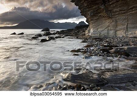 "Rocky coast, Elgol, Isle of Skye, Scotland, United Kingdom, Europe" View Large Photo Image Stock Photography - "Rocky coast, Elgol, Isle of Skye, Scotland, United Kingdom, Europe". Fotosearch