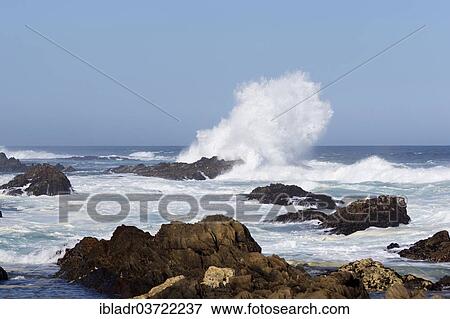 "Rocky coast with waves, Tsitsikamma, Eastern Cape, South Africa, Africa" View Large Photo Image Stock Photo - "Rocky coast with waves, Tsitsikamma, Eastern Cape, South Africa, Africa". Fotosearch