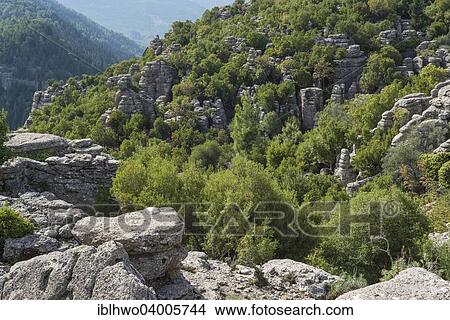 "Rocky landscape in Koprulu Canyon National Park, Taurus Mountains, Antalya Province, Turkey, Asia" View Large Photo Image Picture - "Rocky landscape in Koprulu Canyon National Park, Taurus Mountains, Antalya Province, Turkey, Asia". Fotosearch