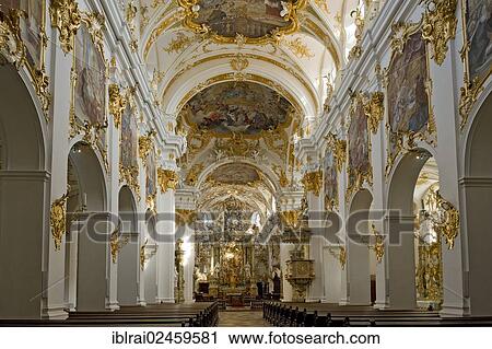 "Rococo furnishings, nave of the Collegiate Church of Our Lady or Old Chapel, historic town centre of Regensburg, Upper Palatinate, Bavaria, Germany, Europe" View Large Photo Image Stock Image - "Rococo furnishings, nave of the Collegiate Church of Our Lady or Old Chapel, historic town centre of Regensburg, Upper Palatinate, Bavaria, Germany, Europe". Fotosearch