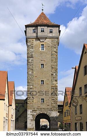 "Rodertor or Roder Gate, Rothenburg ob der Tauber, Middle Franconia, Bavaria, Germany, Europe" View Large Photo Image Picture - "Rodertor or Roder Gate, Rothenburg ob der Tauber, Middle Franconia, Bavaria, Germany, Europe". Fotosearch
