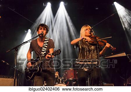 "Roeland Vandemoortele and Eva Buytaert from the Belgian indie-rock-electro-guitar-duo Too Tangled performing live in the Schueuer concert hall, Lucerne, Switzerland, Europe" View Large Photo Image Stock Photograph - "Roeland Vandemoortele and Eva Buytaert from the Belgian indie-rock-electro-guitar-duo Too Tangled performing live in the Schueuer concert hall, Lucerne, Switzerland, Europe". Fotosearch