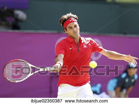 "Roger Federer, SUI, men's single finals, AELTC, London 2012, Olympic Tennis Tournament, Olympics, Wimbledon, London, England, Great Britain, Europe" View Large Photo Image Stock Photo - "Roger Federer, SUI, men's single finals, AELTC, London 2012, Olympic Tennis Tournament, Olympics, Wimbledon, London, England, Great Britain, Europe". Fotosearch