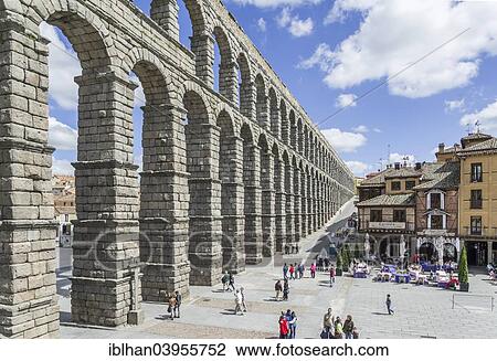 "Roman Aqueduct, 1- 2. Jh AD, Segovia, Castile and Leon, Spain, Europe" View Large Photo Image Stock Image - "Roman Aqueduct, 1- 2. Jh AD, Segovia, Castile and Leon, Spain, Europe". Fotosearch