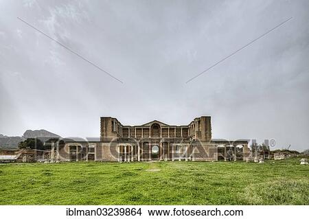Picture - "Roman bath and gymnasium, Sardis, Manisa Province, Aegean Region, Turkey, Asia". Fotosearch