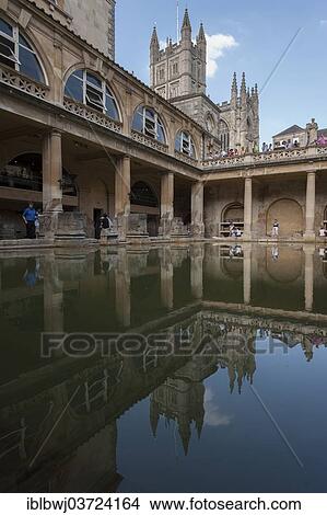 "Roman baths in front of Bath Abbey, Bath, England, United Kingdom, Europe" View Large Photo Image Picture - "Roman baths in front of Bath Abbey, Bath, England, United Kingdom, Europe". Fotosearch