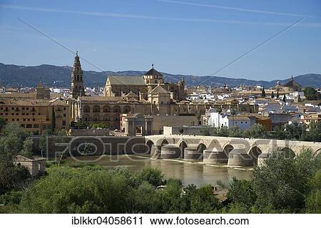 "Roman bridge over the Rio Guadalquivir with the Mezquita, Cordoba province, Andalucia, Spain, Europe" View Large Photo Image Stock Image - "Roman bridge over the Rio Guadalquivir with the Mezquita, Cordoba province, Andalucia, Spain, Europe". Fotosearch