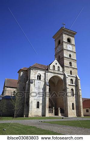 Stock Image - "Roman Catholic Cathedral, Alba Iulia, Balgrad, deutsch Karlsburg, Alba Iulia, Balgrad, Karlsburg, Siebenburgen, Romania, Europe". Fotosearch