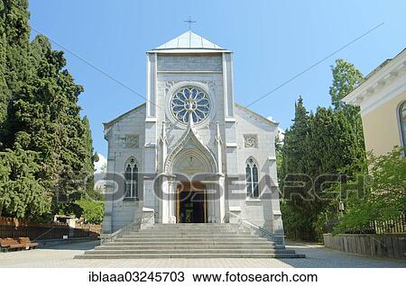 "Roman-Catholic church, Yalta, Crimea, Ukraine, Europe" View Large Photo Image Stock Image - "Roman-Catholic church, Yalta, Crimea, Ukraine, Europe". Fotosearch