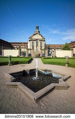 "Roman Catholic Parish Church of Johannesberg Priory, a former Benedictine priory, Johannesberg, Fulda, Hesse, Germany, Europe" View Large Photo Image Stock Photo - "Roman Catholic Parish Church of Johannesberg Priory, a former Benedictine priory, Johannesberg, Fulda, Hesse, Germany, Europe". Fotosearch