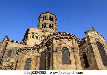 "Roman church of Saint-Austremoine d'Issoire, Issoire, Auvergne, France, Europe" View Large Photo Image Stock Image - "Roman church of Saint-Austremoine d'Issoire, Issoire, Auvergne, France, Europe". Fotosearch