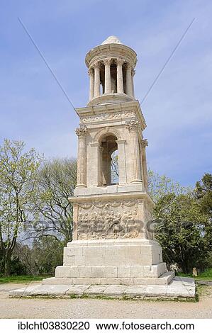 "Roman Mausoleum of the Julii, Saint Remy-de-Provence, Bouches-du-Rhone, Provence-Alpes-Cote d'Azur, Southern France, Glanum, France, Europe" View Large Photo Image Stock Image - "Roman Mausoleum of the Julii, Saint Remy-de-Provence, Bouches-du-Rhone, Provence-Alpes-Cote d'Azur, Southern France, Glanum, France, Europe". Fotosearch