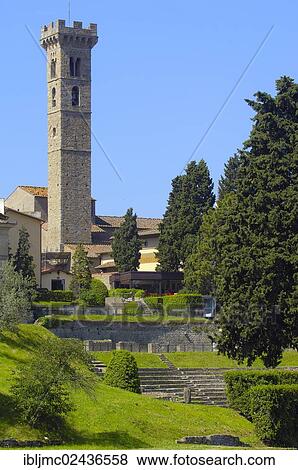 "Roman ruins, Fiesole, Tuscany, Italy, Europe" View Large Photo Image Stock Photo - "Roman ruins, Fiesole, Tuscany, Italy, Europe". Fotosearch