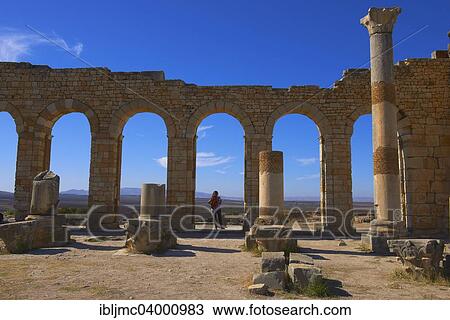 "Roman ruins of Volubilis, UNESCO World Heritage Site, Mulay Idris, Meknes, Morocco, Africa" View Large Photo Image Stock Image - "Roman ruins of Volubilis, UNESCO World Heritage Site, Mulay Idris, Meknes, Morocco, Africa". Fotosearch