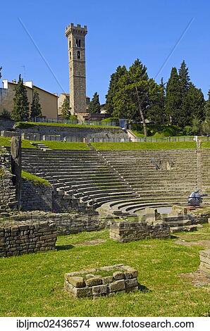 "Roman theatre, Fiesole, Province of Florence, Tuscany, Italy, Europe" View Large Photo Image Picture - "Roman theatre, Fiesole, Province of Florence, Tuscany, Italy, Europe". Fotosearch