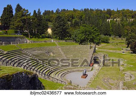 "Roman Theatre, Fiesole, Province of Florence, Tuscany, Italy, Europe" View Large Photo Image Stock Photo - "Roman Theatre, Fiesole, Province of Florence, Tuscany, Italy, Europe". Fotosearch