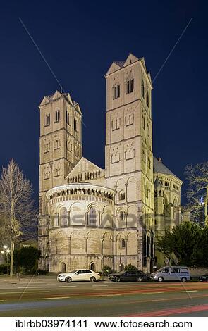 "Romanesque Church of St. Gereon, Cologne, North Rhine-Westphalia, Germany, Europe" View Large Photo Image Stock Image - "Romanesque Church of St. Gereon, Cologne, North Rhine-Westphalia, Germany, Europe". Fotosearch