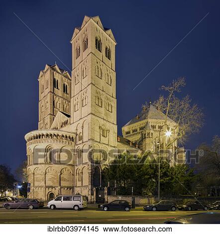 "Romanesque Church of St. Gereon, Cologne, North Rhine-Westphalia, Germany, Europe" View Large Photo Image Stock Photography - "Romanesque Church of St. Gereon, Cologne, North Rhine-Westphalia, Germany, Europe". Fotosearch
