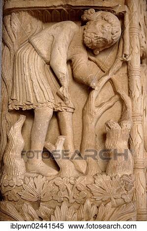 "Romanesque doorway sculptures by the Croatian architect Master Radovan, Saint Lawrence Cathedral, Trogir, Croatia, Europe" View Large Photo Image Stock Photography - "Romanesque doorway sculptures by the Croatian architect Master Radovan, Saint Lawrence Cathedral, Trogir, Croatia, Europe". Fotosearch