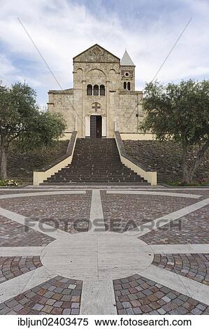 "Romanesque-Pisan Cathedral of Santa Giusta from 1145, Santa Giusta, Oristano, Oristanese, Sardinia, Italy, Europe" View Large Photo Image Stock Photography - "Romanesque-Pisan Cathedral of Santa Giusta from 1145, Santa Giusta, Oristano, Oristanese, Sardinia, Italy, Europe". Fotosearch