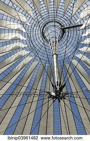 "Roof construction, Sony Center, Berlin, Germany, Europe" View Large Photo Image Stock Image - "Roof construction, Sony Center, Berlin, Germany, Europe". Fotosearch