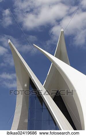 Roof in the form of sails, Dubai Creek Golf Club, Dubai, United Arab Emirates, Middle East, Asia View Large Photo Image Stock Photograph - Roof in the form of sails, Dubai Creek Golf Club, Dubai, United Arab Emirates, Middle East, Asia. Fotosearch