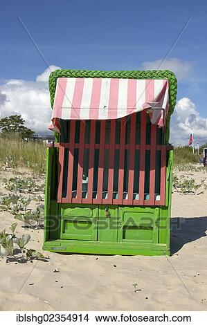 "Roofed wicked beach chair, Ahlbeck, Usedom Island, Mecklenburg-Western Pomerania, Germany, Europe" View Large Photo Image Picture - "Roofed wicked beach chair, Ahlbeck, Usedom Island, Mecklenburg-Western Pomerania, Germany, Europe". Fotosearch