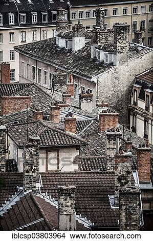 "Roofs of old houses, historic district of Vieux Lyon, UNESCO World Heritage Site, Lyon, Rhone-Alpes, France, Europe" View Large Photo Image Picture - "Roofs of old houses, historic district of Vieux Lyon, UNESCO World Heritage Site, Lyon, Rhone-Alpes, France, Europe". Fotosearch