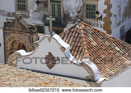 "Rooftops of Faro, Algarve, Portugal, Europe" View Large Photo Image Stock Photography - "Rooftops of Faro, Algarve, Portugal, Europe". Fotosearch