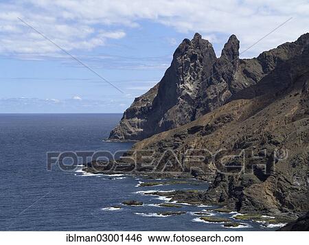 "Roque de los Los Organos, Vallehermoso, La Gomera, Canary Islands, Spain, Europe" View Large Photo Image Stock Photograph - "Roque de los Los Organos, Vallehermoso, La Gomera, Canary Islands, Spain, Europe". Fotosearch