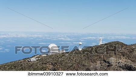 "Roque-de-los Muchachos Observatory, ORM, part of the European Northern Observatory, ENO, Roque de los Muchachos, La Palma, Canary Islands, Spain, Europe" View Large Photo Image Stock Photo - "Roque-de-los Muchachos Observatory, ORM, part of the European Northern Observatory, ENO, Roque de los Muchachos, La Palma, Canary Islands, Spain, Europe". Fotosearch