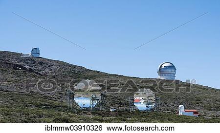 "Roque-de-los Muchachos Observatory, ORM, part of the European Northern Observatory, ENO, Roque de los Muchachos, La Palma, Canary Islands, Spain, Europe" View Large Photo Image Stock Photograph - "Roque-de-los Muchachos Observatory, ORM, part of the European Northern Observatory, ENO, Roque de los Muchachos, La Palma, Canary Islands, Spain, Europe". Fotosearch
