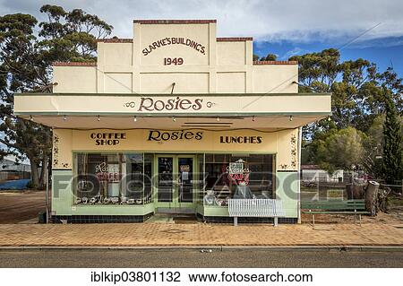 "Rosie's Coffee Shop, traditional cafe in the Eastern Wheatbelt region, Lake Grace, Western Australia, Australia, Oceania" View Large Photo Image Stock Image - "Rosie's Coffee Shop, traditional cafe in the Eastern Wheatbelt region, Lake Grace, Western Australia, Australia, Oceania". Fotosearch