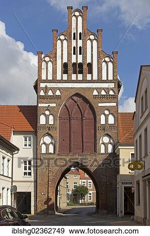 "Rostock Gate, Teterow, Mecklenburg Switzerland, Mecklenburg-Western Pomerania, Germany, Europe" View Large Photo Image Stock Photo - "Rostock Gate, Teterow, Mecklenburg Switzerland, Mecklenburg-Western Pomerania, Germany, Europe". Fotosearch