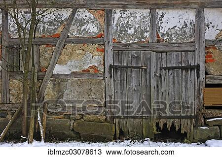 "Rotten door of an old timber barn, Benzendorf, Middle Franconia, Bavaria, Germany, Europe" View Large Photo Image Stock Image - "Rotten door of an old timber barn, Benzendorf, Middle Franconia, Bavaria, Germany, Europe". Fotosearch
