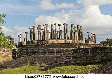 "Round temple with many columns, Temple of Medirigiriya, Medirigiriya, Sri Lanka, Asia" View Large Photo Image Stock Image - "Round temple with many columns, Temple of Medirigiriya, Medirigiriya, Sri Lanka, Asia". Fotosearch