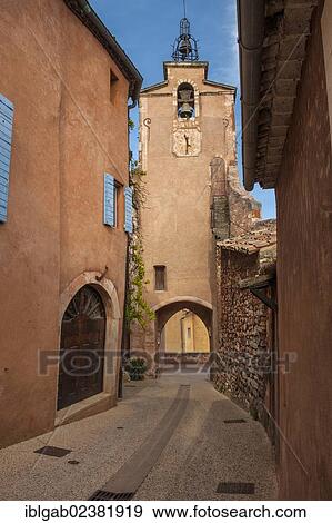 "Roussillon village, Vaucluse, Provence, France, Europe" View Large Photo Image Stock Photo - "Roussillon village, Vaucluse, Provence, France, Europe". Fotosearch